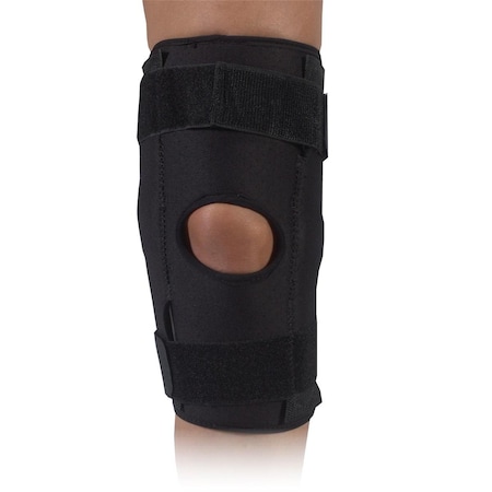 Powerplay X2 Neoprene Hinged Knee Support, Black - Large PO202658